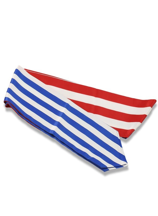 LLBFHH USA And Uruguay Flag Graduation Stole, Satin Embroidery Graduation Sash for International Students, 72 Inch Length. - Image 5